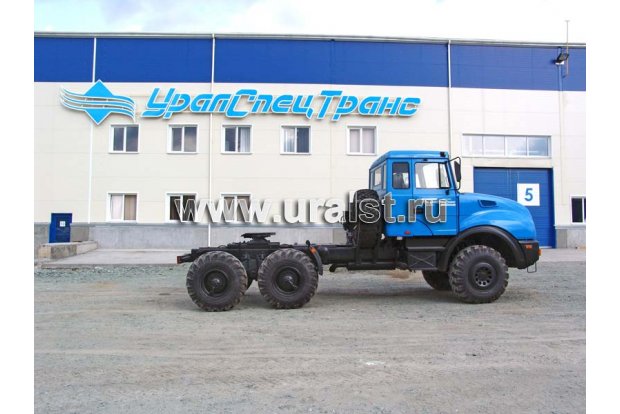 Седельный тягач Урал, гидрофикация