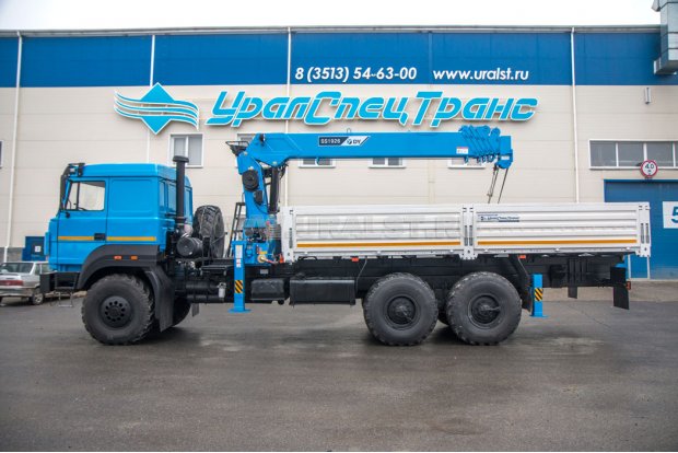 Автомобиль бортовой Урал 4320-80М с КМУ DongYang SS1926