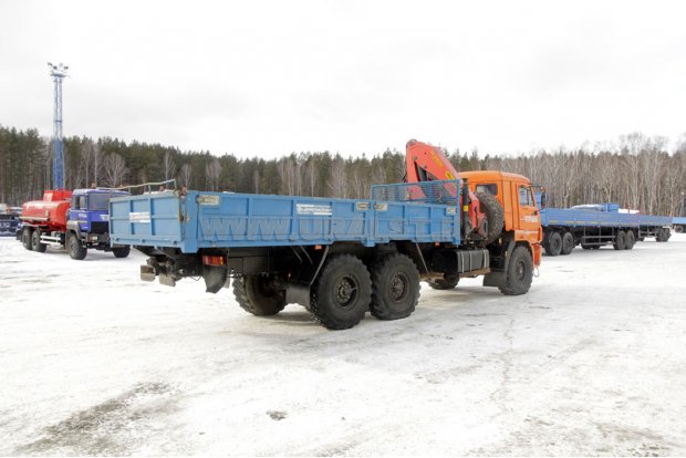 Бортовой Камаз 43118-24 с КМУ Palfinger PK-23500А