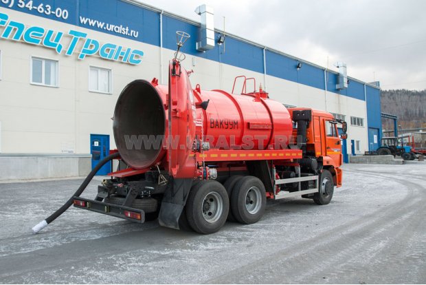 Автоцистерна МВ-11-ОД КО УСТ-5453 с открывающимся днищем