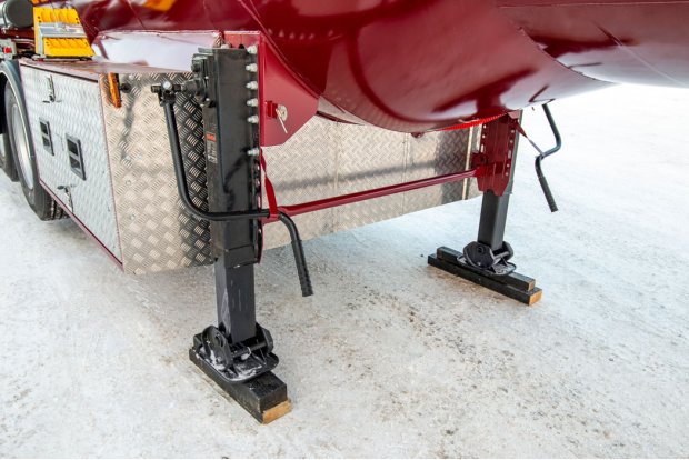 Телескопическое опорное устройство