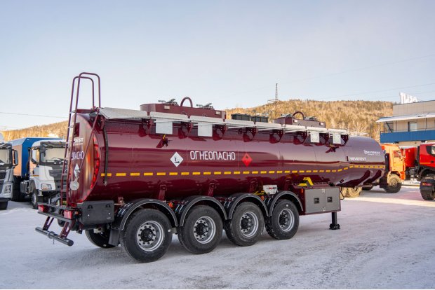 Полуприцеп-цистерна ППЦ 32К-42ЛЛ-4 SEVEREST высота ССУ 1150 мм