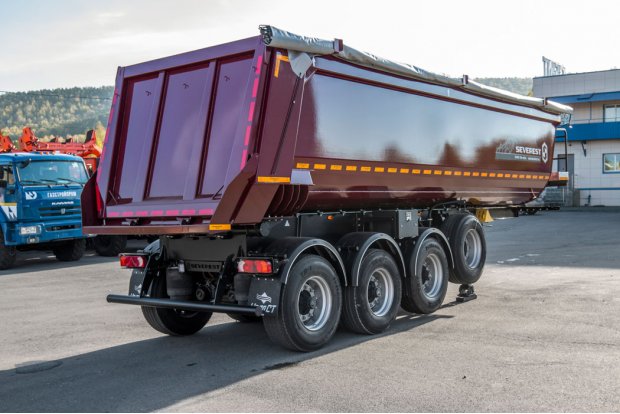 Самосвальный полуприцеп ППС 34-32Л BPW SEVEREST высота ССУ 1300 мм, базовая комплектация