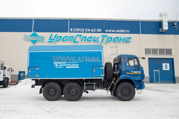 Маслостанция УСТ-5453 на шасси Камаз 5350-42