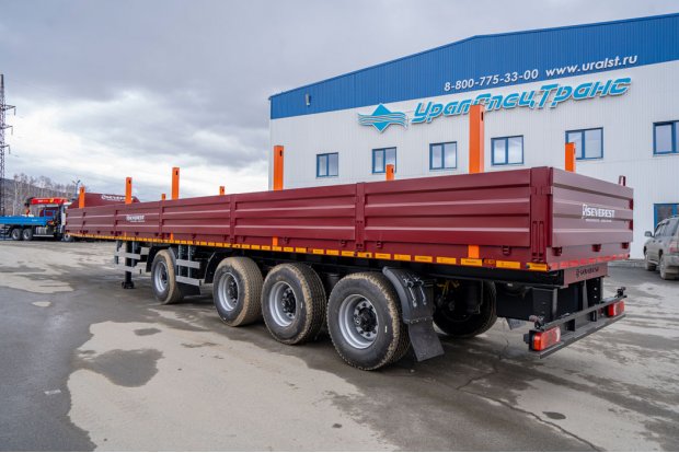 Полуприцеп бортовой ППБ 40Б-42ЛЛ-14К SEVEREST ССУ 1200