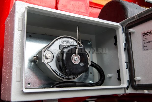 10-контактная EN13922 розетка для соединения датчиков перелива со стацианарным монитором