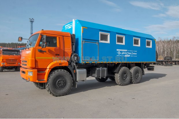 Автофургон столовая УСТ 5453 Камаз 43118 сп.м