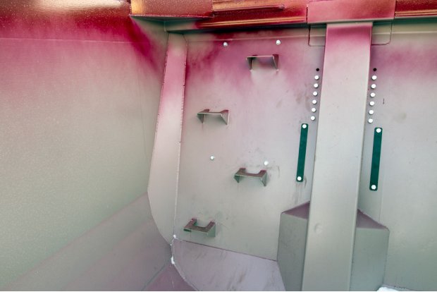 Ступени внутри кузова