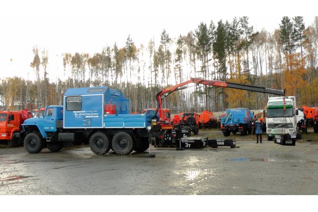 Урал АНРВ УСТ-5453 4320-72М с КМУ Palfinger PK-4501