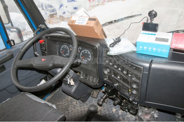 Кабина водителя