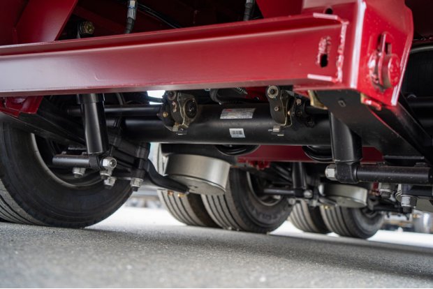 Пневматическая подвеска полуприцепа