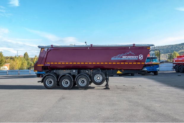 Самосвальный полуприцеп ППС 34-32Л BPW SEVEREST высота ССУ 1300 мм, базовая комплектация