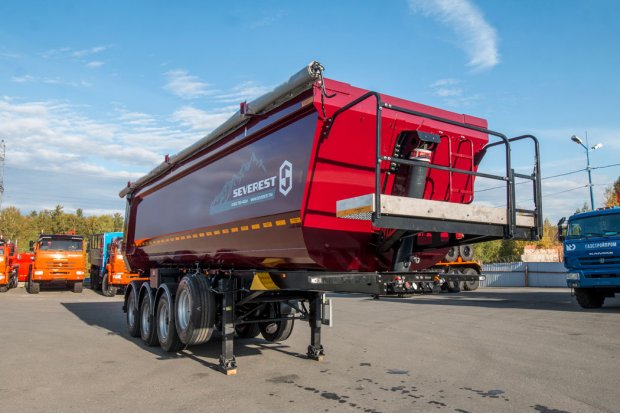 Самосвальный полуприцеп ППС 34-32Л BPW SEVEREST высота ССУ 1300 мм, базовая комплектация