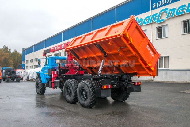 Разгрузка набок