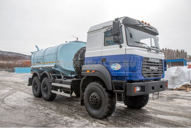 Автоцистерна АЦПТ-8НО УСТ-5453 Урал 5557-80