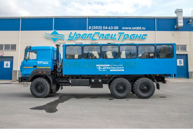Вахтовый автобус Урал 4320-82М 28 мест УСТ-5453