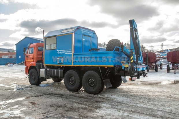 АРОК с КМУ ИМ-55 УСТ 5453 Камаз 43118-3027-50