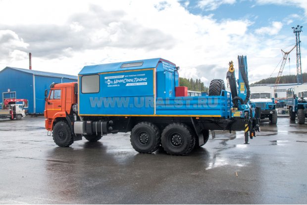 АРС с КМУ ИМ-150 УСТ 54535В Камаз 43118-3027-50 сп. м