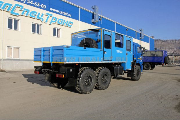 Камаз ГПА 43118(Cummins) с открытым грузовым отсеком