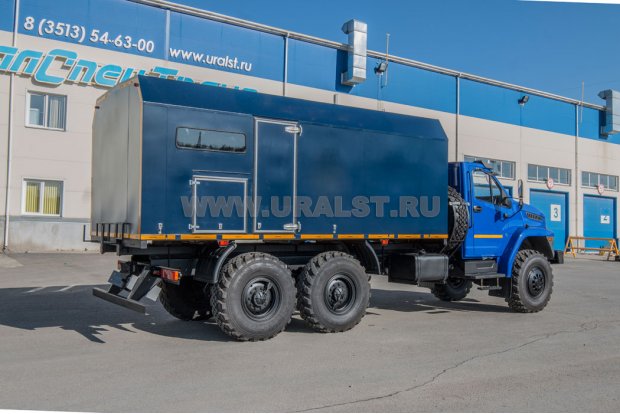 Передвижная парогенераторная установка ППУА-1600/100 Урал 4320-6952-72Е5 NEXT УСТ 5453YK