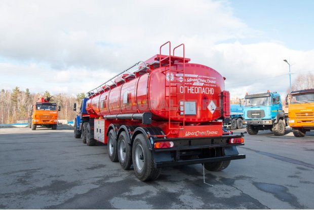 Полуприцеп цистерна ППЦ 26-31-3 BPW УСТ 9465 рамная