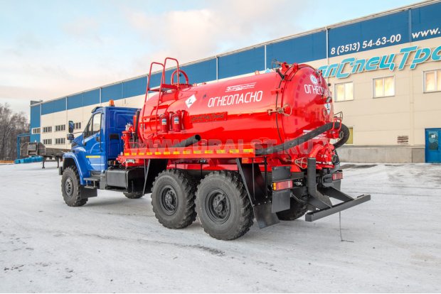 Автоцистерна АКН-10-ОД ВК-6 УСТ 5453 Урал 4320-72Е5Г38 NEXT