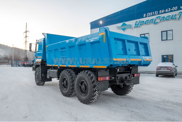 Самосвал Урал 55571-3121-80Е5Ф25 задний борт, бескапотная, сп.м