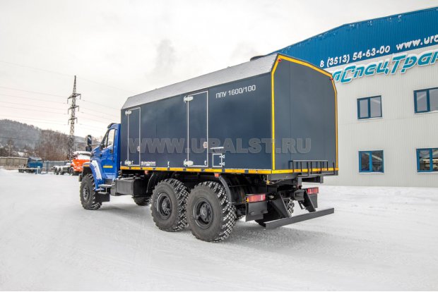 Передвижная парогенераторная установка ППУА 1600/100 Урал 4320-72Е5 NEXT 