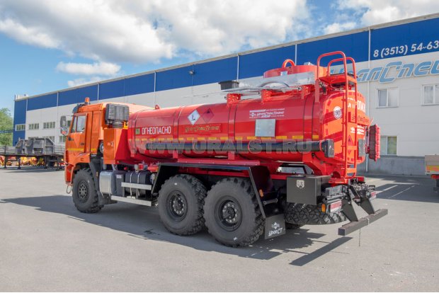 Автотопливозаправщик АТЗ-12 УСТ 5453 Камаз 43118-50, сп. место, доработка под ДОПОГ