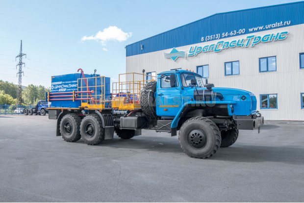 Установка насосная для цементирования скважин СИН35 Урал 4320-60Е5, без ВПБ