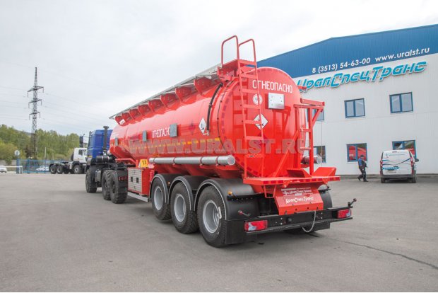 Полуприцеп-цистерна ППЦ 33К-32ДЛ-3 BPW УСТ 9465