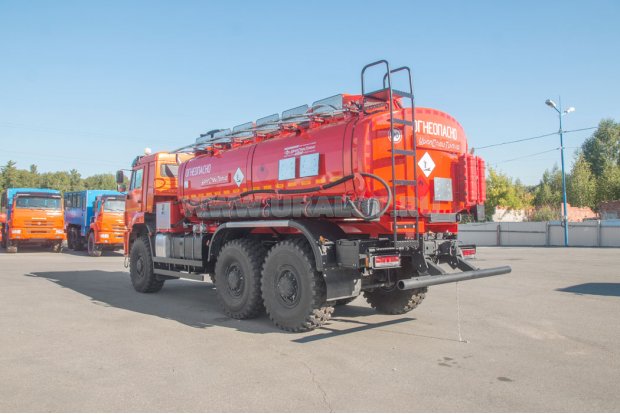 Автотопливозаправщик АТЗ-16-2 УСТ 5453 Камаз 65224-53 сп.м. СЖ-40, боковой УВТ доработка под ДОПОГ