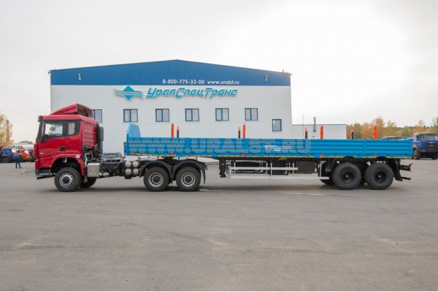 Седельный тягач SHACMAN (ШАКМАН) SX42586V385 + Полуприцеп-контейнеровоз ППК 27-24-12КБ УСТ 94656L
