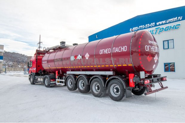 Полуприцеп цистерна битумовоз ППЦБ 32ТК-42ЛЛ BPW SEVEREST