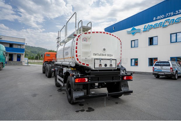 Прицеп цистерна для пищевых жидкостей ПЦПТ 10Т-21 тэн УСТ 9465 обогрев сливного крана