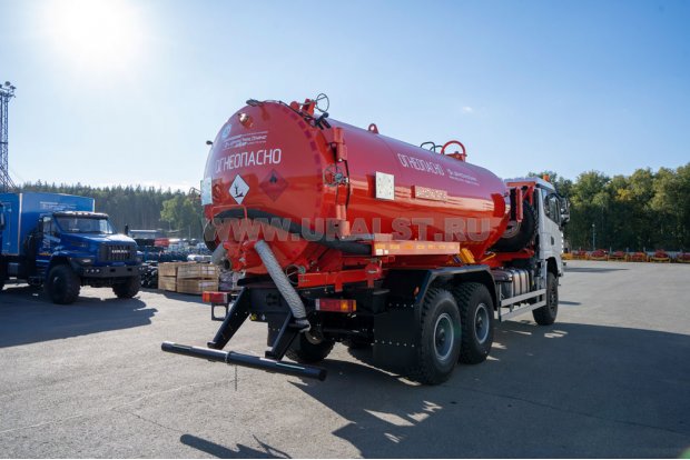 АКН-14Т ОД КО-510 УСТ 5453 SHACMAN SX32586V385 6х6, шины 14 R20 КБ 4575мм ДОПОГ