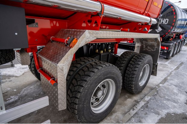 Двускатная ошиновка