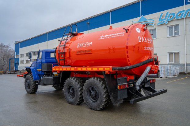 Вакуумная машина МВ-10Т КО УСТ 5453 Урал 4320-1912-60