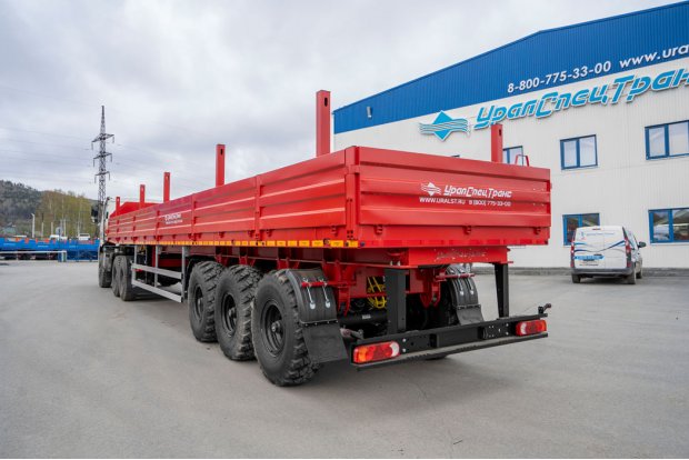 Полуприцеп бортовой ППБ 30Б-31-14К УСТ 9465 высота ССУ 1500