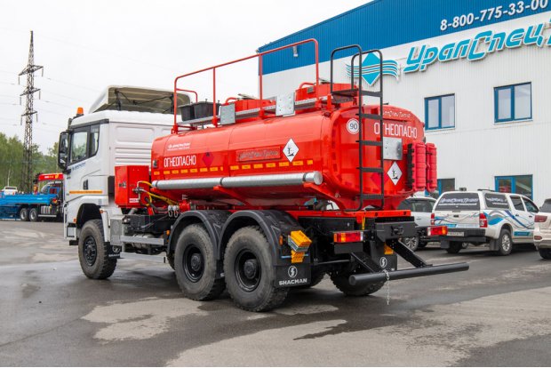 АТЗ-11-2Б УВТ-25, УСТ 5453 SHACMAN (ШАКМАН) SX42586V385 6х6, 14R20 КБ 3820мм