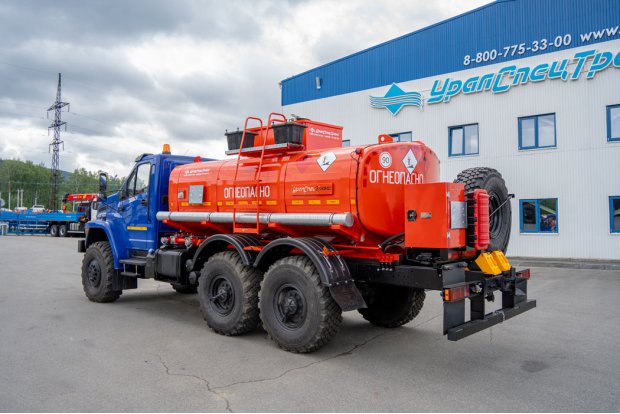 Автотопливозаправщик АТЗ-10Б УСТ 5453 Урал NEXT 5557-6151-72 доработка под ДОПОГ