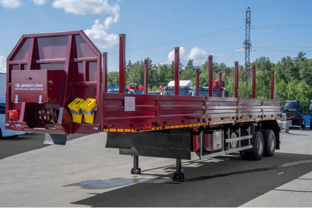 Полуприцеп контейнеровоз ППК 50-24Д-12КБ УСТ 9465 ДОПОГ 2Х1С, 1Х1А ССУ 1500