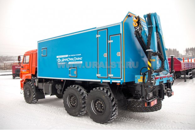 ПАРМ с КМУ ИМ-95 УСТ 5453 Камаз 43118-50