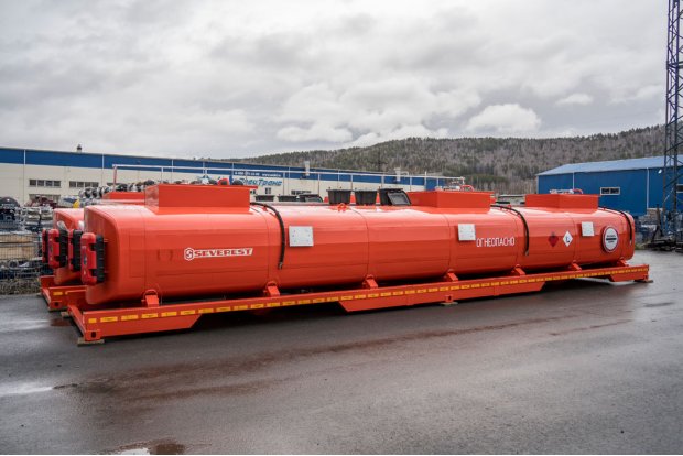 Контейнер-цистерна КЦ-33-3 УСТ