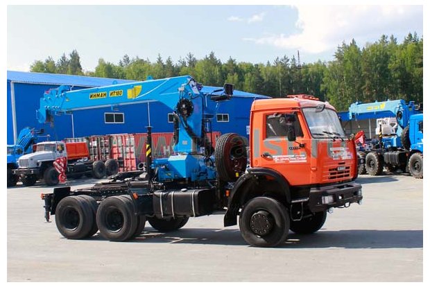 Седельный тягач Камаз с ИТ-180