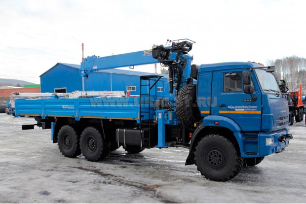 Бортовой Камаз 43118-46 с КМУ DONGYANG SS1926