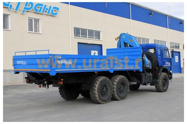 Бортовой автомобиль Камаз с КМУ