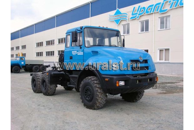 Седельный тягач Урал, гидрофикация