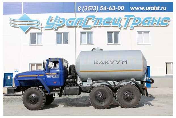 Машина вакуумная с утепленной цистерной