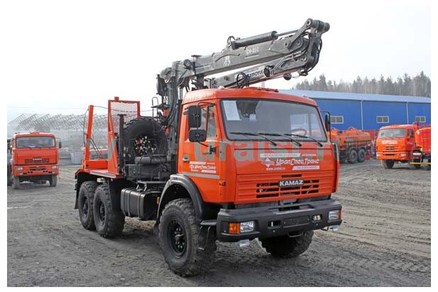 Камаз лесовоз с ГМ